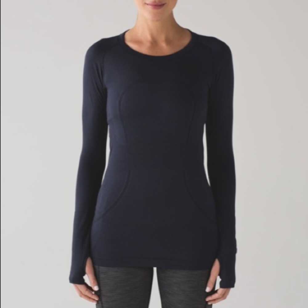 Swiftly LS midnight navy, size 4